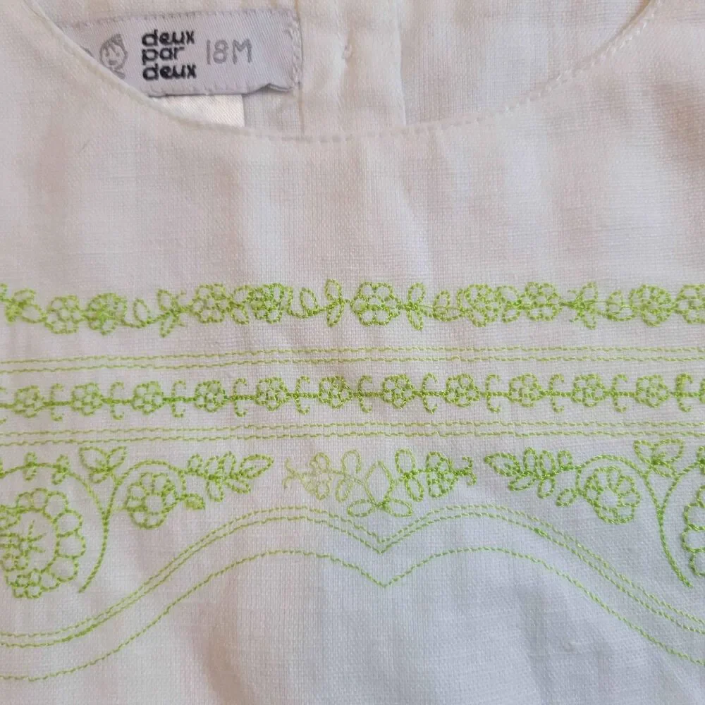 NWT Girl's size 18 months Deux Par Deux Top